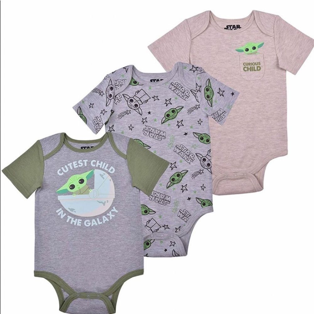 Mandalorian Infant Bodysuit set